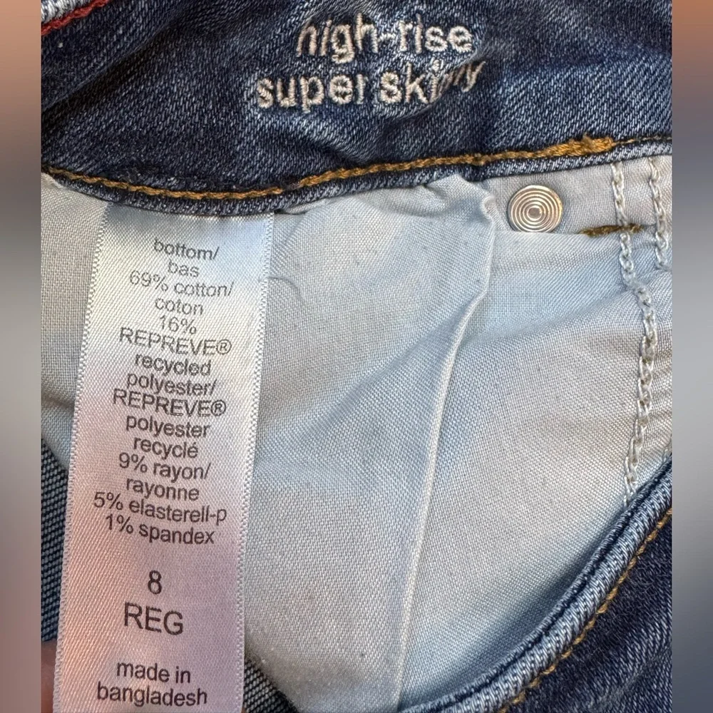 EDGELY Stylish Blue High Rise Denim Jeans
